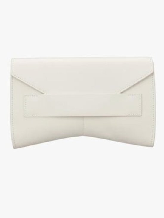 Narciso Rodriguez Handbags - ZARA X NARCISO RODRIGUEZ LEATHER CLUTCH IN OYSTER WHITE - Never Used!
